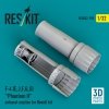 RESKIT RSU32-0195 F-4 (E, J, F, G, S) Phantom II exhaust nozzles for Revell kit (3D Printed) 1/32